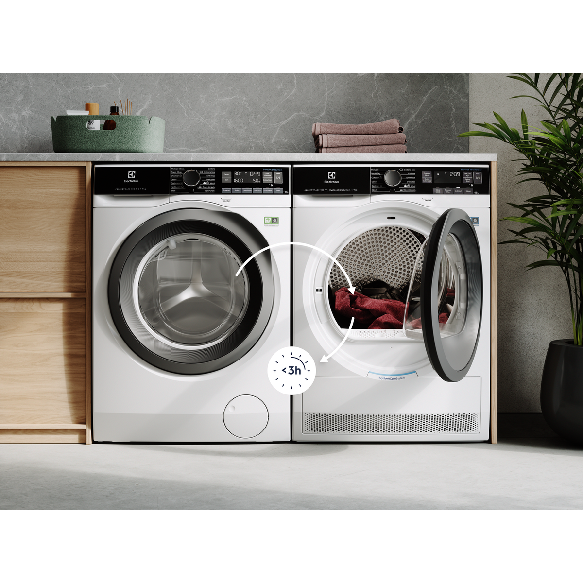 Electrolux - Στεγνωτήριο με αντλία θερμότητας - EW9HS289S