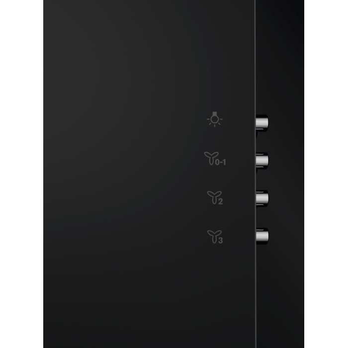Electrolux - Black cooker hood - LFV329K