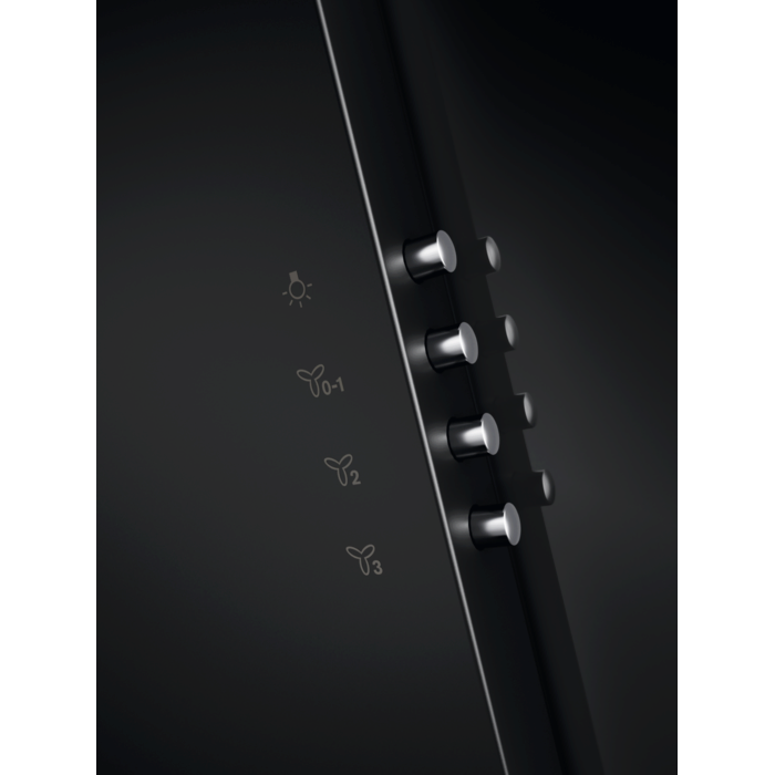 Electrolux - Black cooker hood - LFV329K
