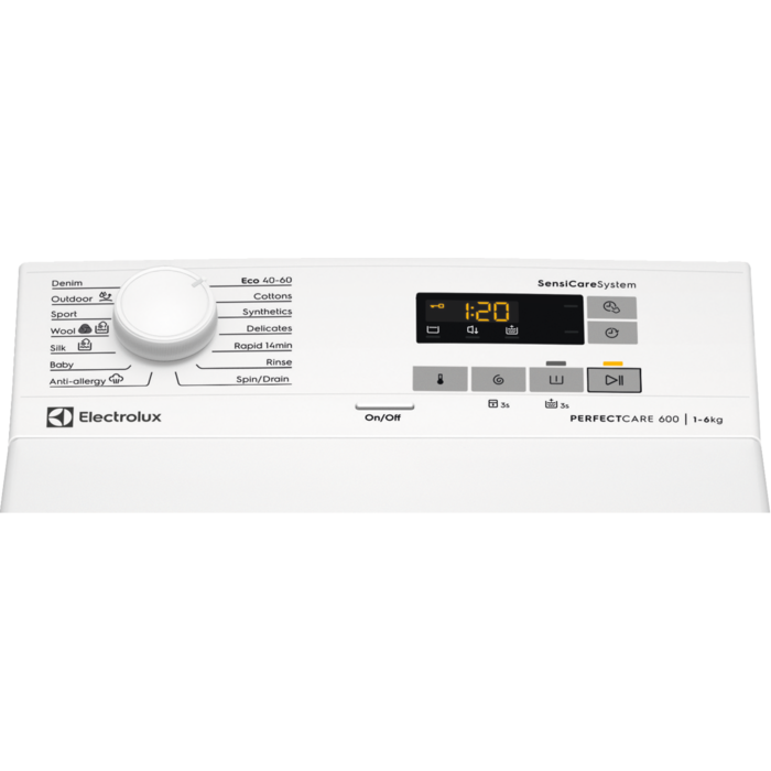 Electrolux - Πλυντήριο ρούχων άνω φόρτωσης - EW6T5261