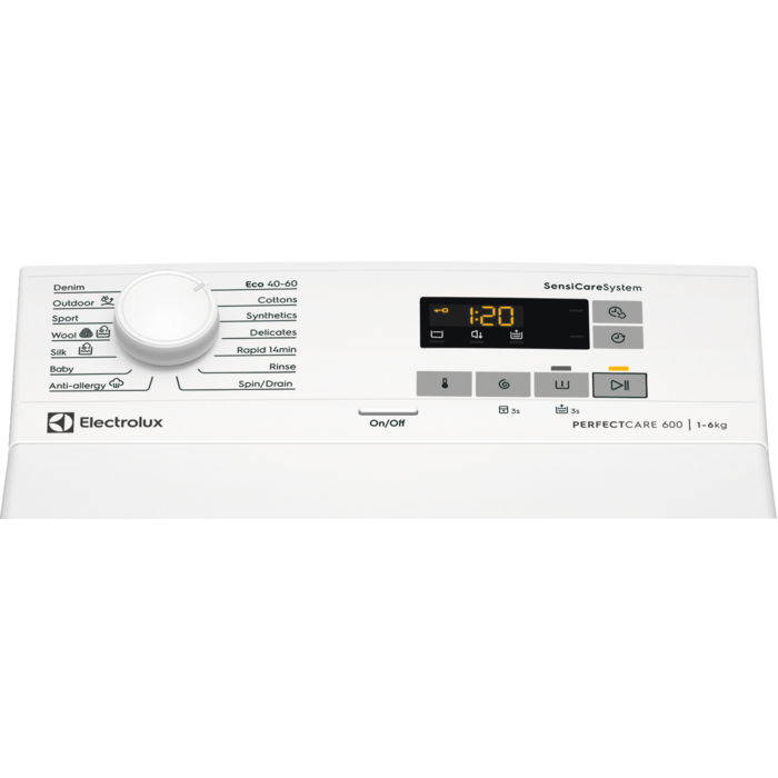 Electrolux - Πλυντήριο ρούχων άνω φόρτωσης - EW6TN5261F