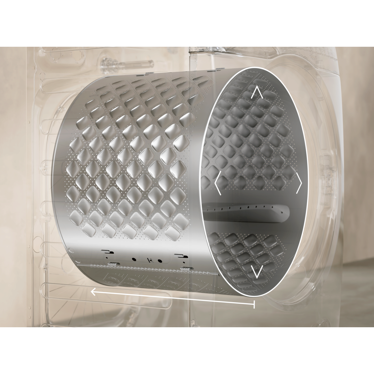 Electrolux - Ανεξάρτητο πλυντήριο - στεγνωτήριο - EW7W4602E