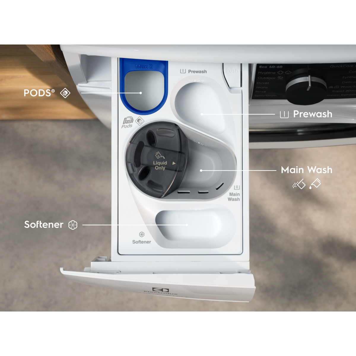Electrolux - Πλυντήριο ρούχων εμπρόσθιας φόρτωσης - EW7F4494QE