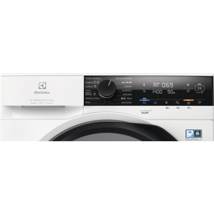 Electrolux - Ανεξάρτητο πλυντήριο - στεγνωτήριο - EW7W4492E