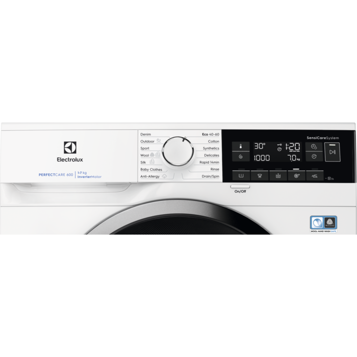 Electrolux - Πλυντήριο ρούχων εμπρόσθιας φόρτωσης - EW6SM307S