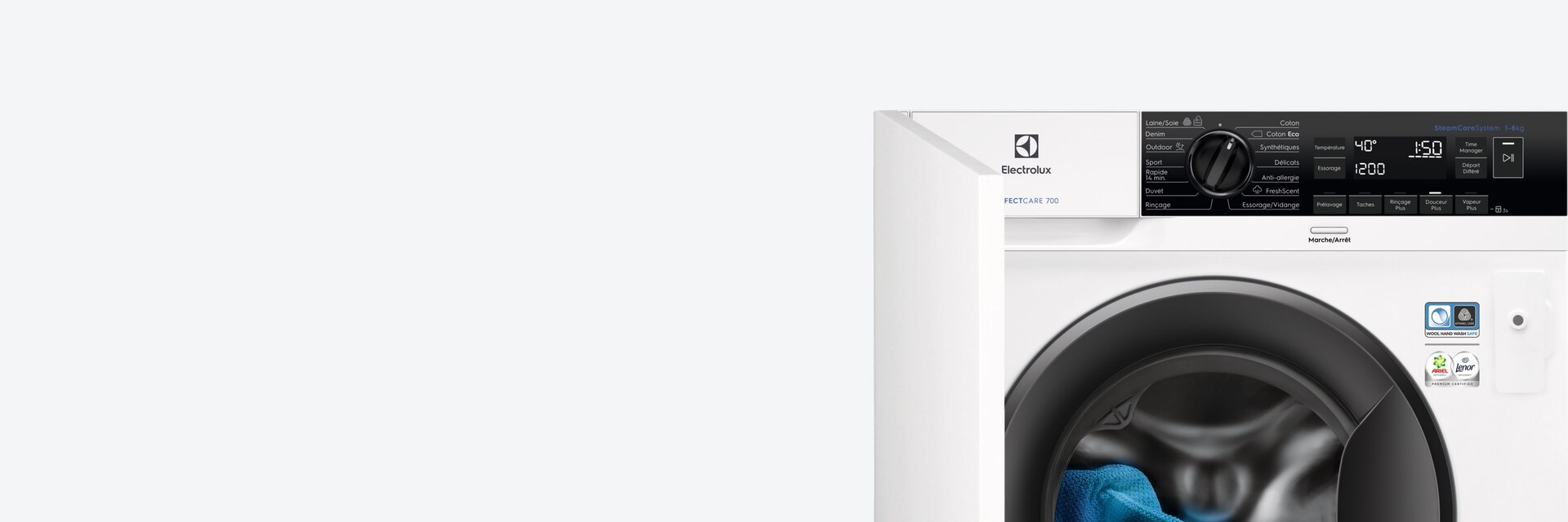 Εντοιχιζόμενο πλυντήριο ρούχων της Electrolux