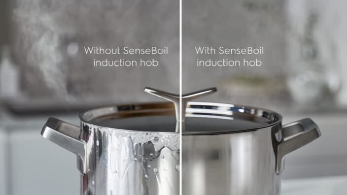Εστία με  Boil Sensor