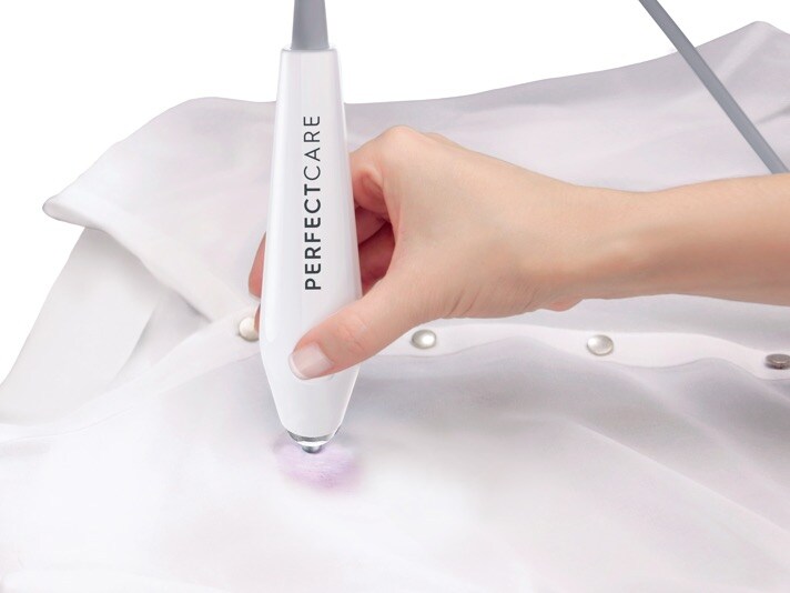 Stain remover pen treats a stain