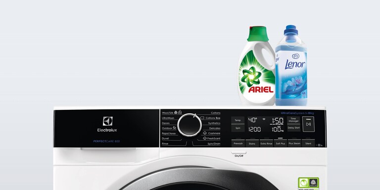 Get 100 free washes with Ariel and Lenor