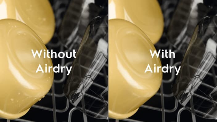 Πλυντήριο πιάτων με AirDry Technology