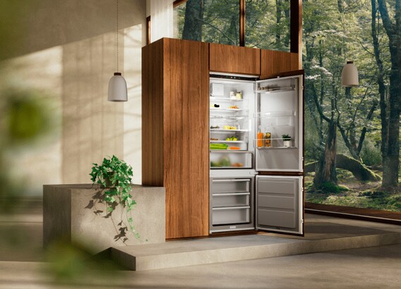 Ψυγειοκαταψύκτης electrolux σε περιβάλλον lifestyle.