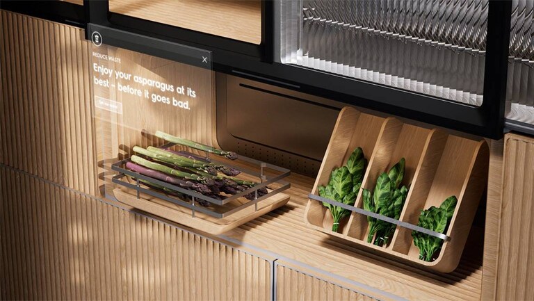 Συλλογή φρούτων και λαχανικών - Σπαράγγια και μαρούλι